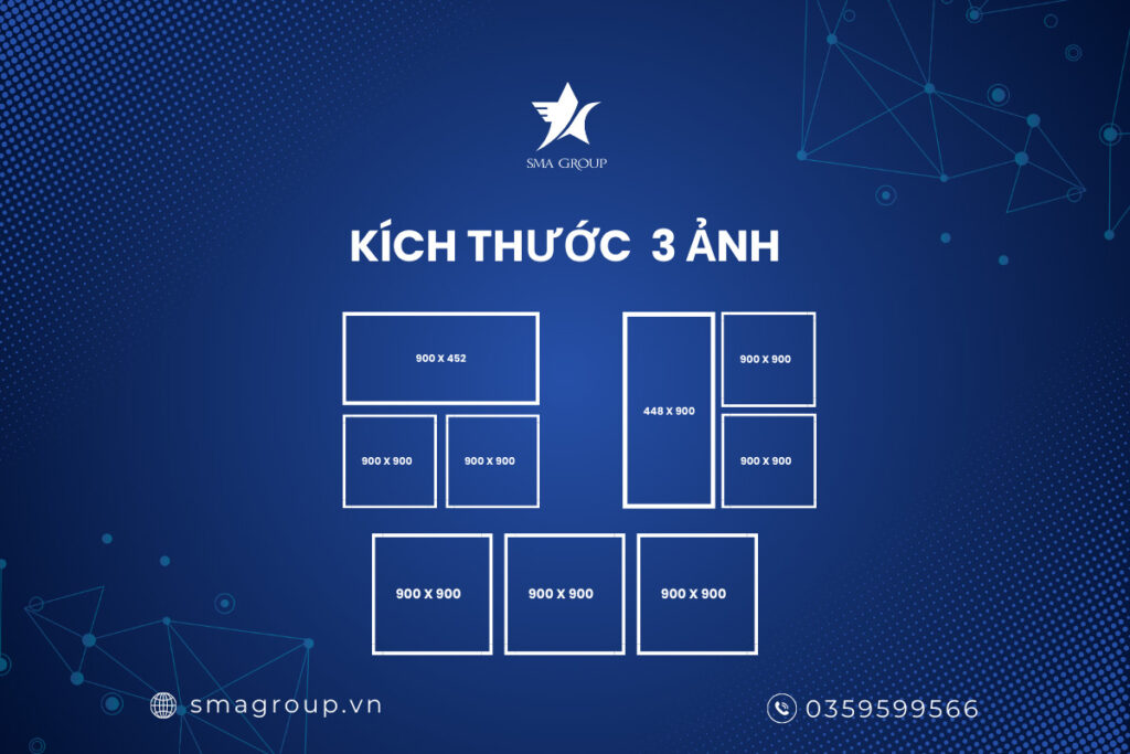 Kích thước ảnh bài đăng 3 ảnh 