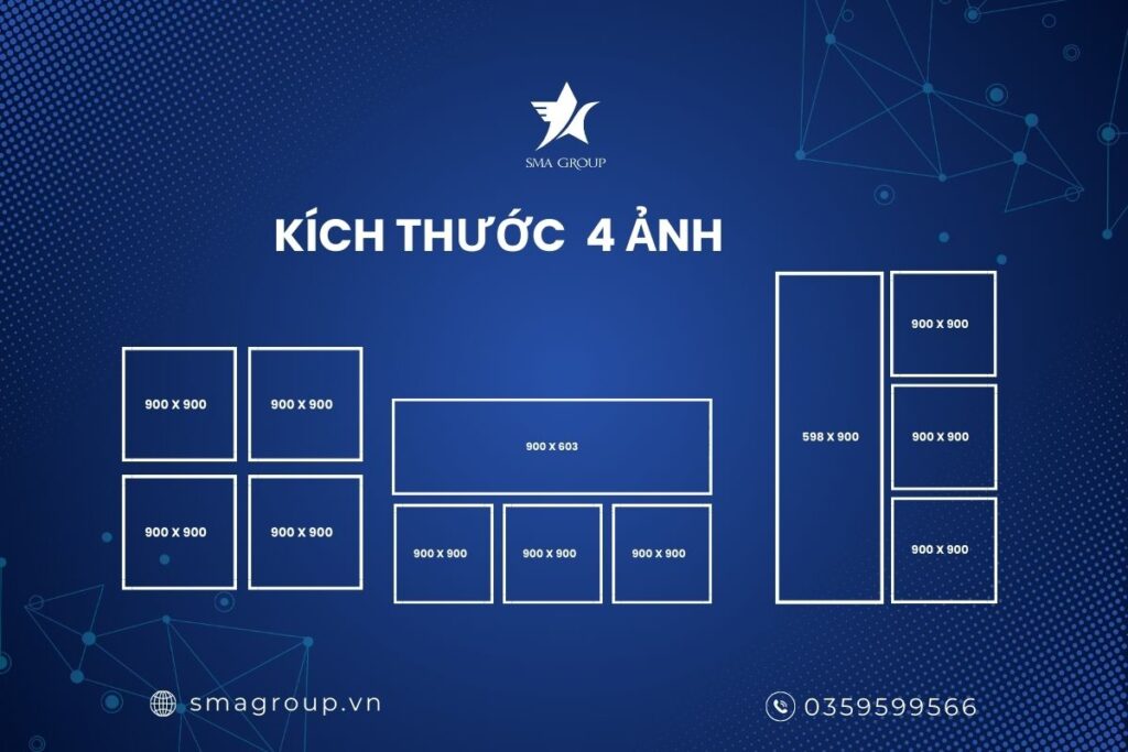 Kích thước ảnh bài đăng 4 ảnh 