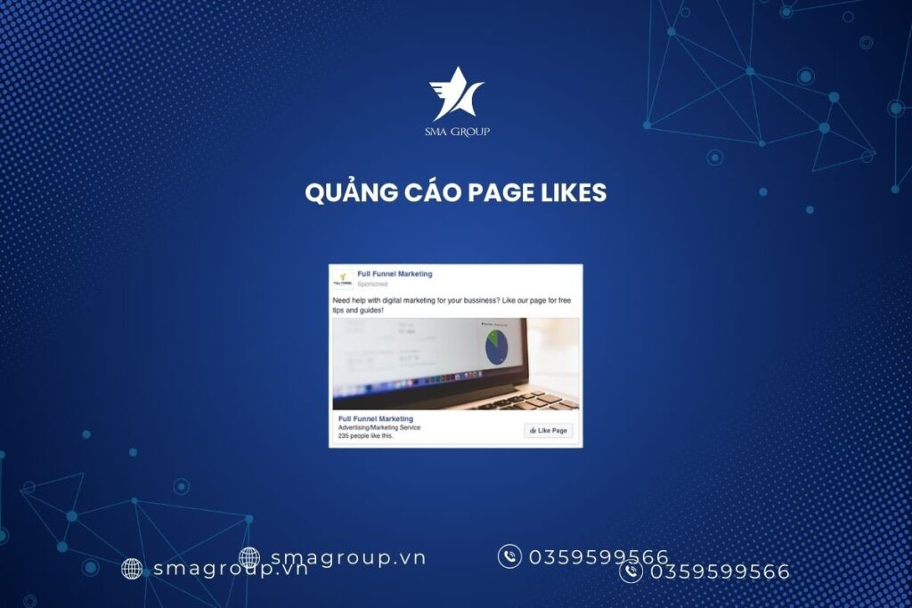 Quảng cáo Page Likes