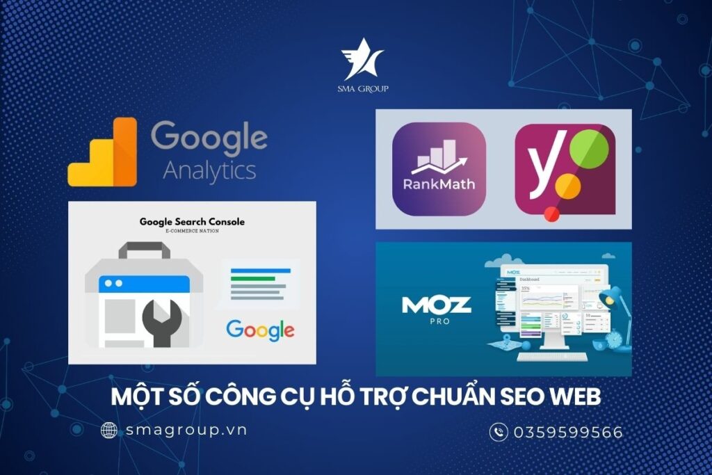 Một số công vụ hỗ trợ chuẩn SEO Website