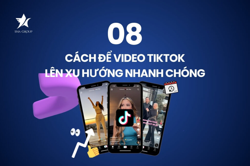 cách để video tiktok lên xu hướng