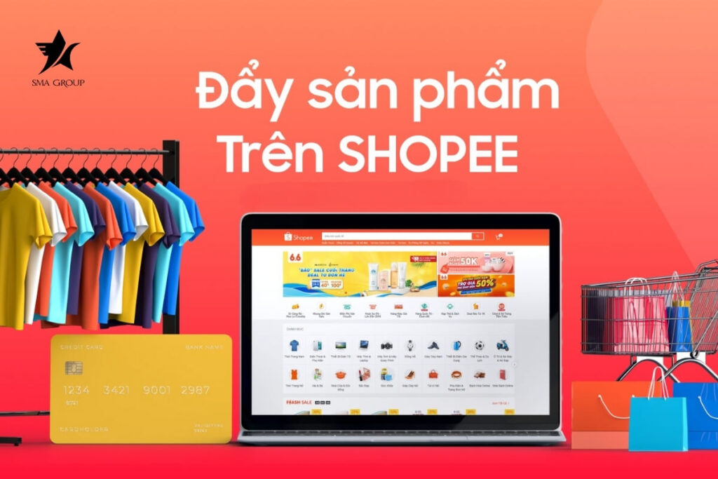 Đẩy sản phẩm trên shopee