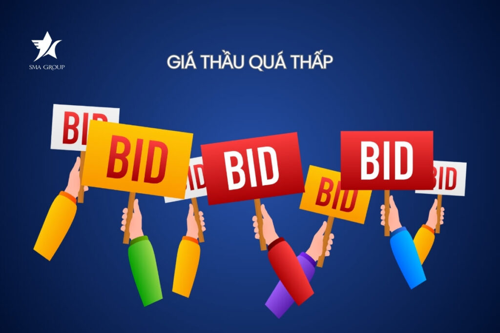 Đặt giá thầu quá thấp