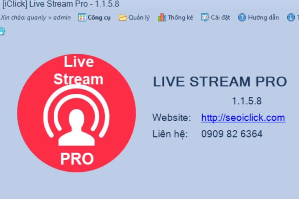 LiveStream Pro – Phần mềm hỗ trợ bán hàng livestream hiệu quả