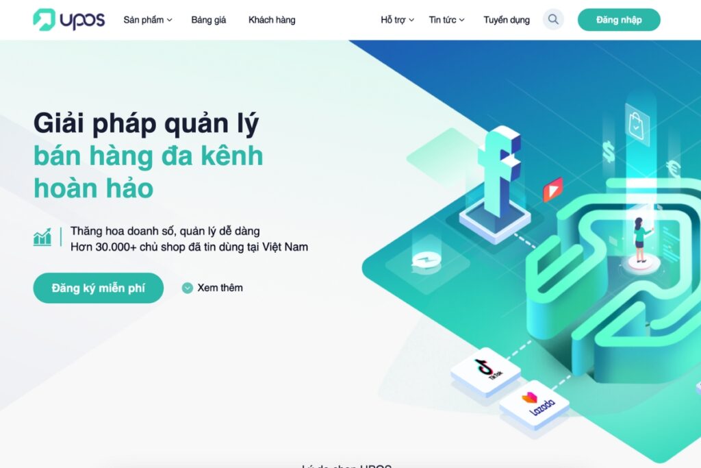 UPOS – Giải pháp chốt đơn livestream tối ưu cho người bán hàng